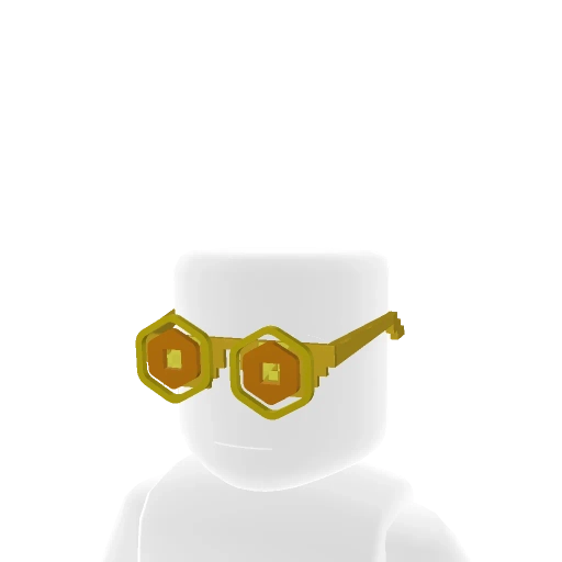 Robux golden shades - Clothes for Roblox 3D by Creat0rWS16RBBLX