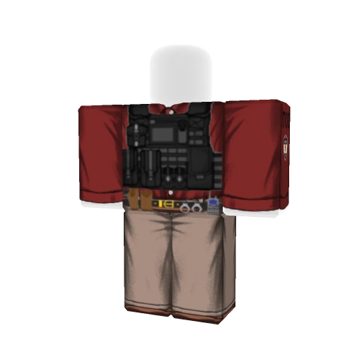 ERLC Staff Uniform - Skin for Roblox by Stijn van Vugt