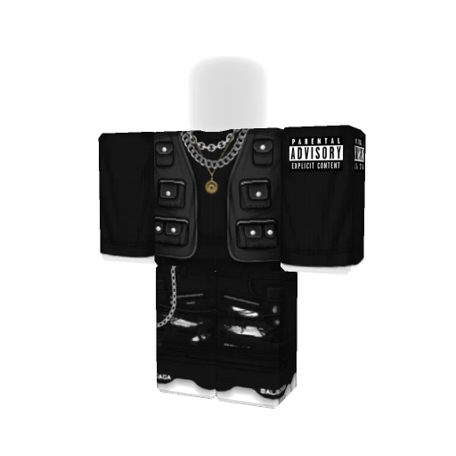 Red Drippy Gangster Shirt - Skin for Roblox by Tỷ Mai