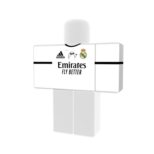 camiseta real madrid - Skin for Roblox by López Macario Kevin Amilcar ...