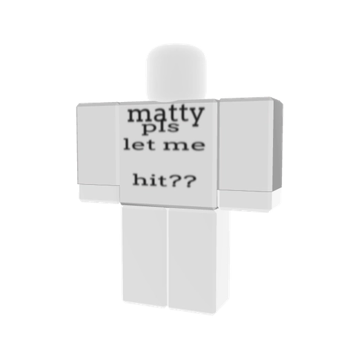 All White Shirt Template Skin for Roblox by mitchell bean