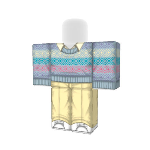 OldFashioned Sweater and Pants Skin for Roblox by Customuse