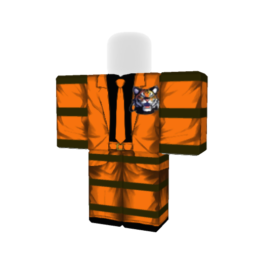 tiger suit Skin for Roblox by galaxy
