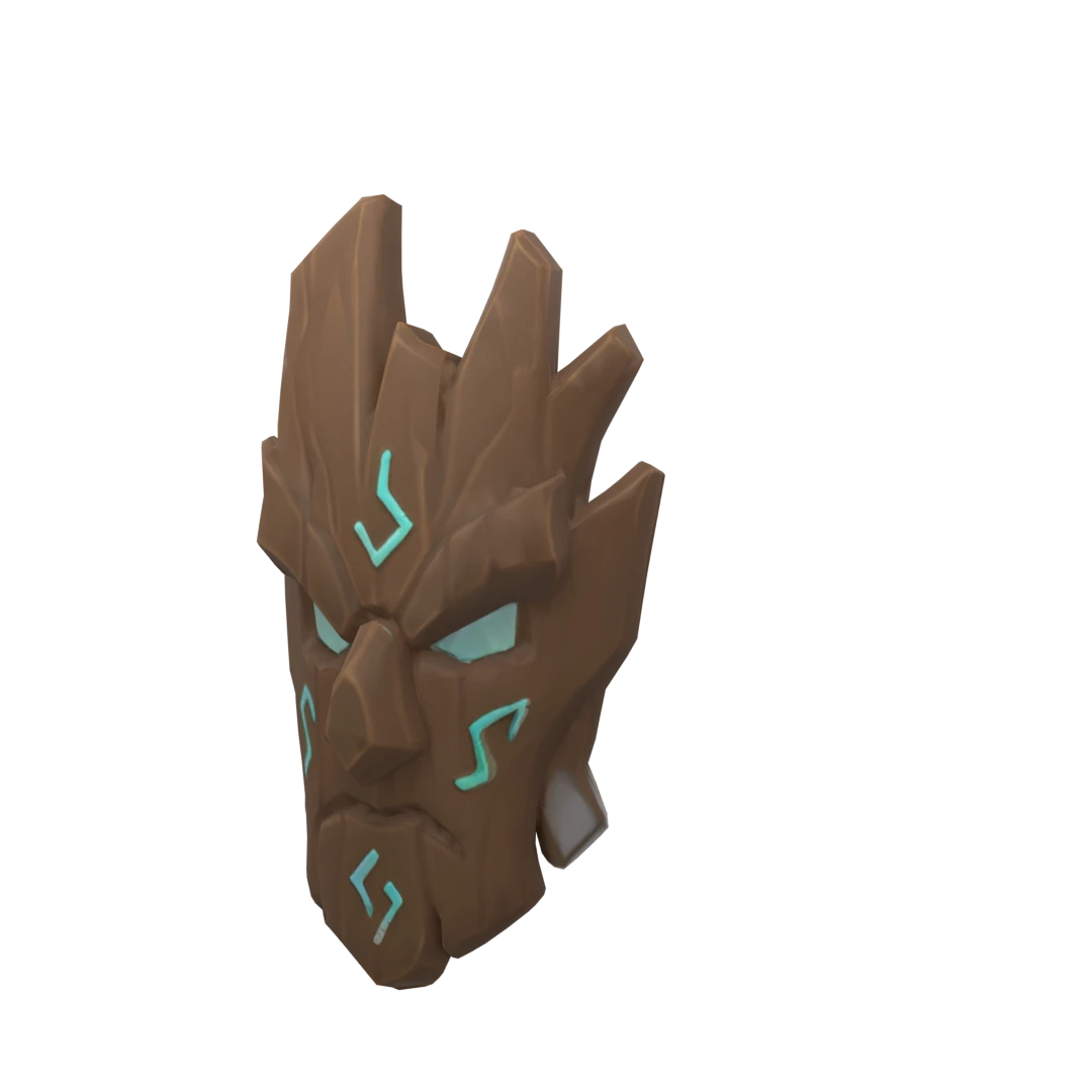 Glowing Rune Mask - Clothes for Roblox 3D by lowkey