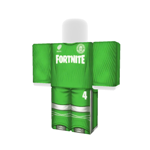 green soccer player shirt, Fortnite Sponsorship, w Customuse