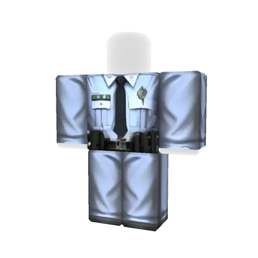 police uniform - Skin for Roblox by Wesley Nussbaum