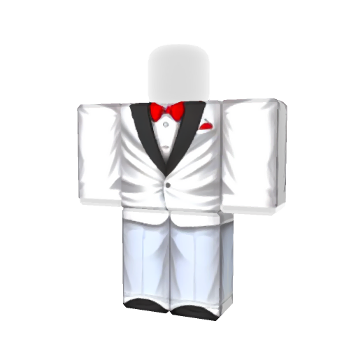 White Tuxedo With Red Tie Skin For Roblox By Liam Lol Liam Df232b05 A538 4c63 9ecc